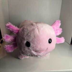 Build A Bear BAB Pink Axolotl Plush Stuffed Animal 17" Scented
